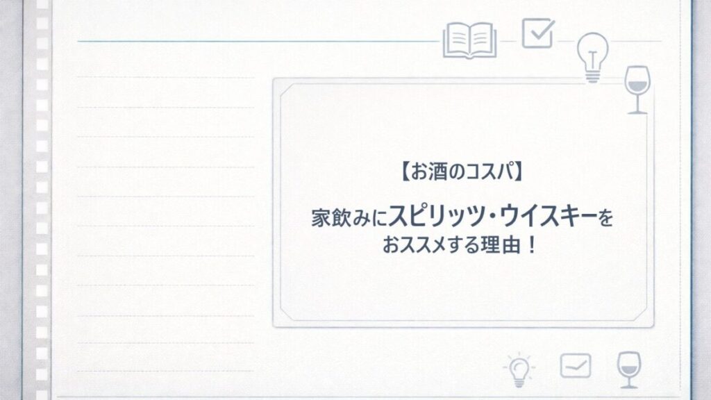 お酒のコスパ