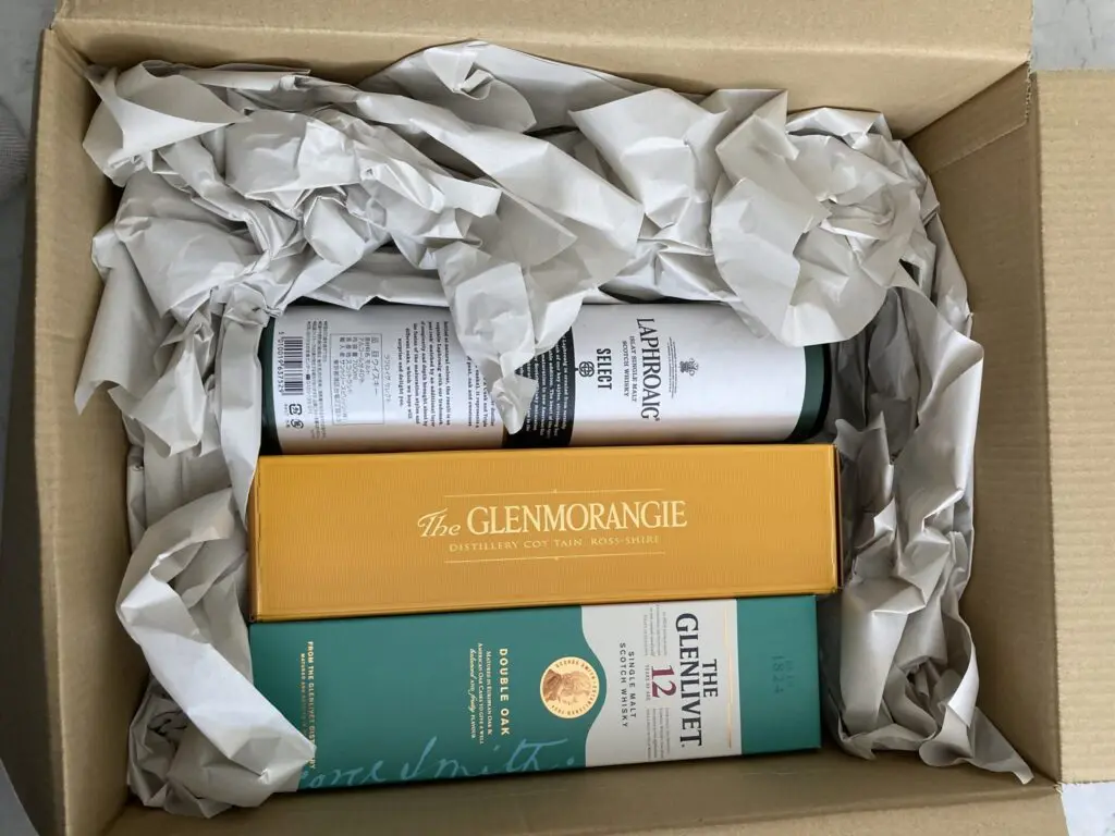 シングルモルト3本セット　グレンリベット　ラフロイグ　ラガブーリン 1万円で3本】ウイスキー初心者におすすめ！タイプの異なるウイスキー3