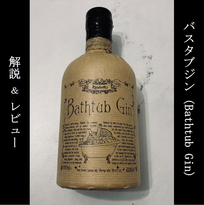 【解説＆レビュー】バスタブジン（Bathtub Gin）をレビューします！